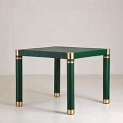 A Karl Springer Style Games Table 1970s