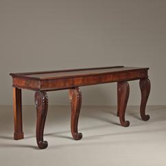 A Large Irish Mahogany Serving Table circa 1800