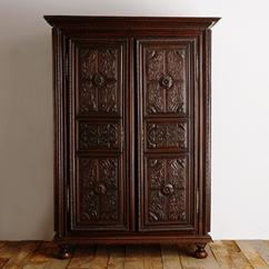 A Late 18th Century French Walnut Armoire 