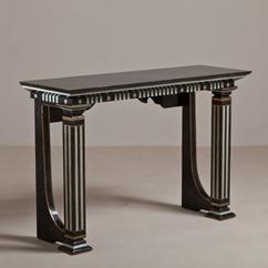A Maitland Smith Neoclassical Inspired Console Table 1980s