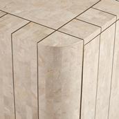 A Maitland Smith Tessellated Stone Cabinet 1970s Alternate image
