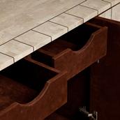 A Maitland Smith Tessellated Stone Cabinet 1970s Alternate image