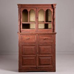 A Painted Russian Cupboard circa 1820