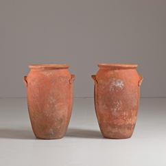 A Pair of 19th Century Terracotta Pots