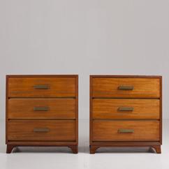 A Pair of  Commodes Designed for Drexel USA 1950s