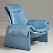 A Pair of Introini designed for Saporiti Armchairs 1970s  Alternate image