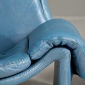 A Pair of Introini designed for Saporiti Armchairs 1970s  Alternate image