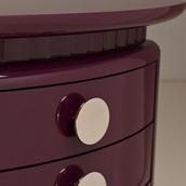 A Pair of Stunning Lacquered Three Drawer Commodes 1980s Alternate image