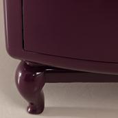 A Pair of Stunning Lacquered Three Drawer Commodes 1980s Alternate image
