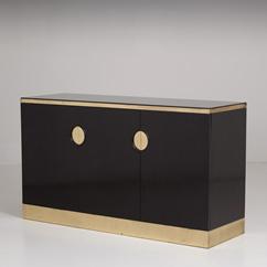 A Pierre Cardin Designed Three Door Cabinet 1980s