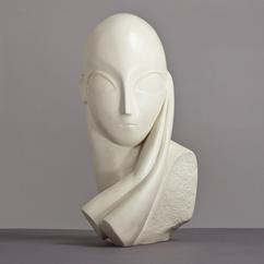 A Plaster Head by Austin Inc Production dated 1961