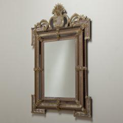 A Rare Venetian Glass Mirror 1940s