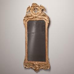 A Superb Swedish Rococo Gold Gilt Mirror circa 1760 