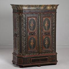 A Swedish Cupboard with Original Paintwork circa 1760
