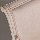 A Swedish Empire Sofa in a Fawn Linen circa 1800 Alternate image