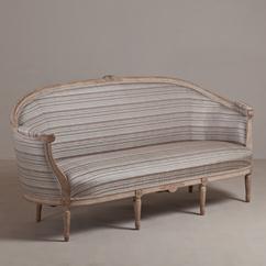 A Swedish Rococo Style Painted Framed Sofa circa 1860