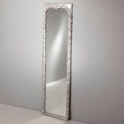 A Tall Pier Glass Silver Leaf Mirror circa 1880