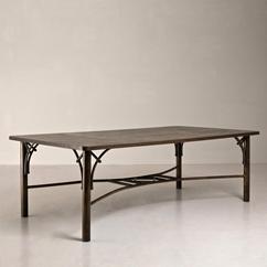 A Unique Dining Table by Philip and Kelvin LaVerne 1960s