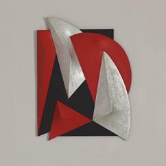 An Art Deco Style Abstract Sculptural Panel 1990
