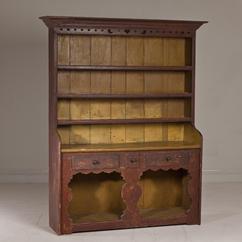 An Early 19th Century Irish Painted Dresser