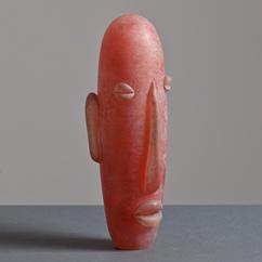 An Unusual Early Orange Murano Glass Sculpture 1960s