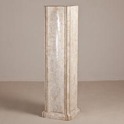 An Unusual Tessellated Stone Pedestal by Maitland Smith 1970s