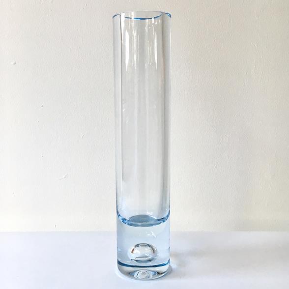 Talisman A Tall Cylindrical Clear Glass Vase